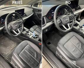 Salono valymas (sausas) - Automobilio salono cheminis ir sausas valymas Vilniuje - 1