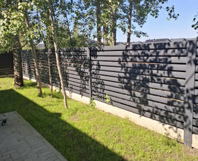 Tvoros, vartai, montavimas - Skardines rombo tvoros. Tvorų gamyba ir montavimas - 2