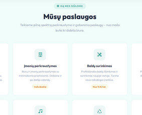 Svetainių kūrimas, Seo ir verslo procesų skaitmenizavimas / GWebas / Darbų pavyzdys ID 4514061