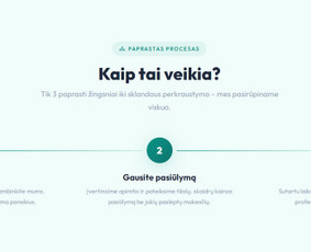 Interneto svetainių priežiūra - Svetainių kūrimas, Seo ir verslo procesų skaitmenizavimas - 1