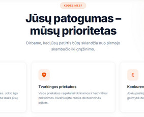 Interneto svetainių kūrimas - Svetainių kūrimas, Seo ir verslo procesų skaitmenizavimas - 4