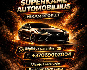 Automobilių supirkimas - Superkame Automobilius Visoje Lietuvoje - 1