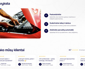 Svetainių dizainas (web design) - Interneto svetainių, el. parduotuvių ir sistemų kūrimas - 2
