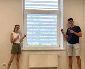 Interjeras, baldai - Medinės ir aliuminės žaliuzės, roletai, tinkleliai - 2