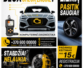 Lauko reklamos kūrimas - Grafinio dizaino paslaugos - 3