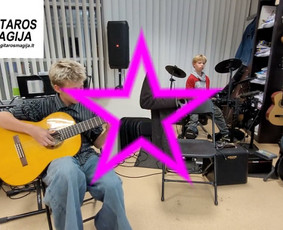 Muzikos mokytojai - Gitaros pamokos Vilniuje - 2