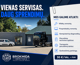 Sunkvežimių, autobusų remontas - Brokmida &ndash; sunkvežimių ir puspriekabių servisas &Scaron;iauliuose - 1