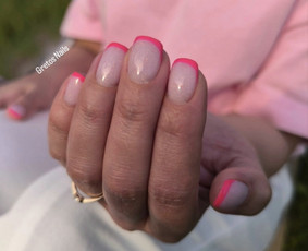 Ilgalaikis gelinis lakavimas, antakių tvarkymas / Gretos Nails / Darbų pavyzdys ID 4515319