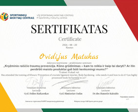 Sportas, treniruotės - Asmeninis treneris, laikysena, disbalansų &scaron;alinimas - 4
