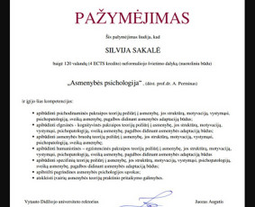 Koučingo specialistai - Koučingas brandžiai asmenybei Kaune (lt./eng.) - 4