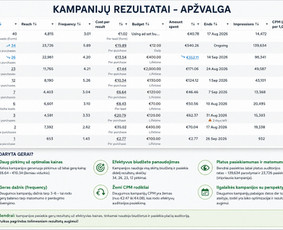 Google Ads, Meta Ads reklamos + banerių kūrimas / Digital Click / Darbų pavyzdys ID 4519121