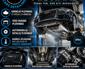Automobilių plovyklos - Automobiliu plovykla variklių plovimas i&scaron; vir&scaron;aus ir apačios - 3
