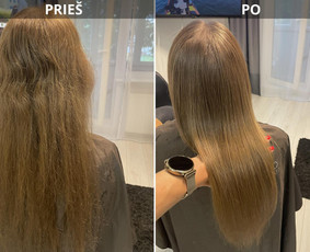 Brazili&scaron;kas plaukų tiesinimas keratinu - Cocochoco ilgalaikis plaukų tiesinimas! - 1