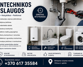 Indaplovės pajungimas - Įvairūs santechnikos darbai greitai ir kokybi&scaron;kai - 1