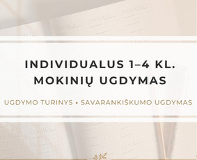 Pradinių klasių mokytoja - Pradinukų mokytoja, ugdymo magistrė su logopedijos žiniomis - 2