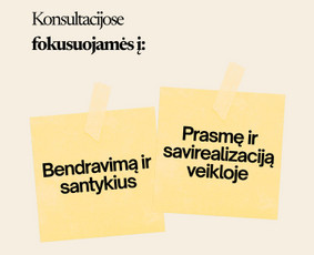 Sveikata, gydymas - Psichologinės konsultacijos: darbas ir asmeninis gyvenimas - 3