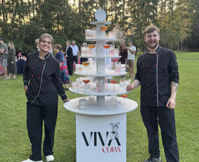 &Scaron;ampano piramidė - Viva Copa mobilus baras - 2