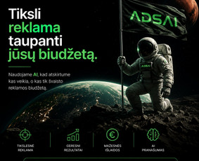 Reklamos internete kūrimas - Chatgpt, Google, Meta reklama - 1