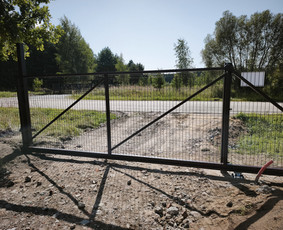 Statybos, apdaila - Vartų, tvorų, turėklų gamyba-montavimas - 2