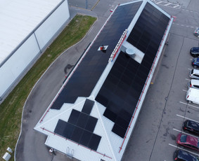 Statybos, apdaila - Saulės elektrinių montavimas, automobilių stoginės (Carport) - 3
