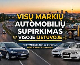 Automobilių supirkimas - Automobilių Supirkimas Visoje Lietuvoje! - 1
