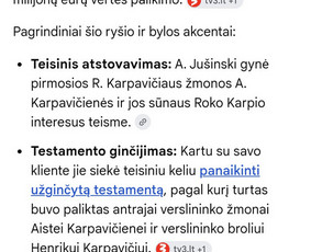 Bankroto teisės paslaugos - Teisinės paslaugos - 1