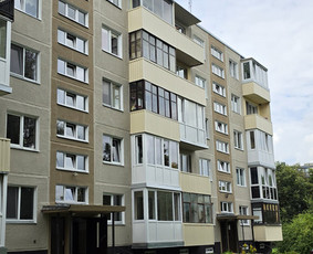 Statybos, apdaila - Auk&scaron;talipių darbai: siūlių remontas, dažymas, tinkavimas - 2
