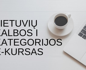 Mokymai, kursai, kalbos - Lietuvių kalbos kursai Vilniuje, Kaune, nuotoliu - 1