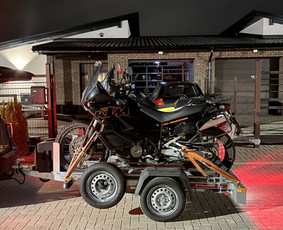 Transportas - Motociklų priekabos nuoma Temared Moto3 Premium lingine - 3