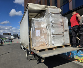 Transporto paslaugos furgonu su liftu kraustymas Mažeikiai / IĮ ROBETRANS / Darbų pavyzdys ID 4525933