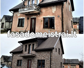 Fasadų, sienų &scaron;iltinimas - Fasadų &scaron;iltinimas, dekoras, klinkeris. Klaipėda. - 2