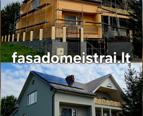 Ap&scaron;iltinimas, &scaron;iltinimas - Fasadų &scaron;iltinimas, dekoras, klinkeris. Klaipėda. - 1