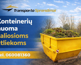 Statybos, apdaila - Statybinių atliekų konteinerių nuoma- &scaron;iuk&scaron;lių i&scaron;vežimas - 2