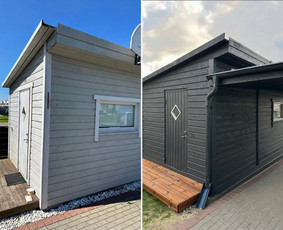 Stoginės, stoginių gamyba - Terasų įrengimas, sandeliukų, skardinių stogų montavimas - 1