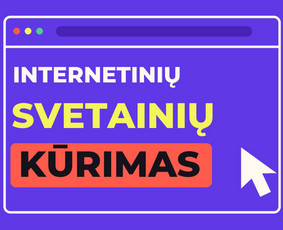 Paslaugos verslui - Svetainė per 3&ndash;14 d. Fiksuota kaina, 12 mėn. garantija - 1