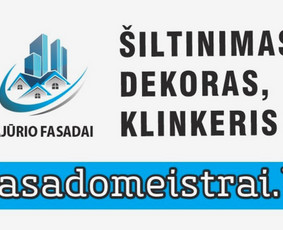 Ap&scaron;iltinimas, &scaron;iltinimas - Fasadų &scaron;iltinimas, dekoras, klinkeris. Klaipėda. - 2