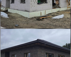 Ap&scaron;iltinimas, &scaron;iltinimas - Fasadų &scaron;iltinimas, dekoras, klinkeris. Klaipėda. - 1