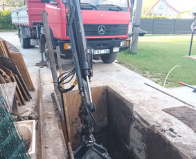 Aplinkos tvarkymas, apželdinimas - Minikrautuvo, bobkato paslaugos drenažo, nuotekų įrengimas. - 2