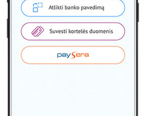 Sudėtingų iOS ir Android aplikacijų kūrimas - Mokėjimo sistemų pajungimas - 2 Mokėjimo sistemų pajungimas - Sudėtingų iOS ir Android aplikacijų kūrimas - 2