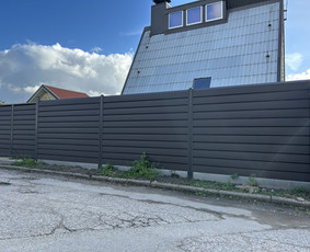 Segmentinės tvoros - Skardinių ir segmentinių tvorų gamyba/montavimas - 1