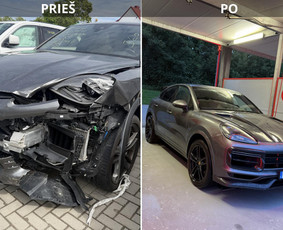 Transportas - Kėbulo remonto darbai bei daužtų automobilių remontas - 1