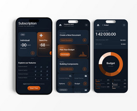 Mobiliųjų aplikacijų dizaino kūrimas - Logotipai, firminis identitetas ir ux/ui dizainas verslui - 1