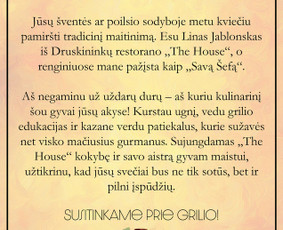 Renginių, švenčių maitinimas, maisto edukacijos / LINAS JABLONSKAS / Darbų pavyzdys ID 4529405