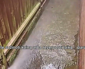 Fasadų plovimas - Trinkelių bei kitų pavir&scaron;ių auk&scaron;to slėgio plovimas visoje Li - 1