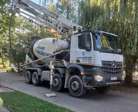 Tvoros pamatai, betonavimas - Betonavimo darbai - 1