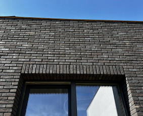 Fasadų apdaila, dažymas - Klijuojame klinkerio plyteles - 4