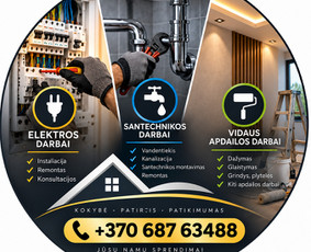 Indaplovės pajungimas - Elektros, santechnikos, vidaus apdailos darbai. - 1
