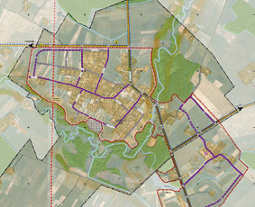Kaimo plėtros, sklypų formavimo projektai / Žemėtvarkos projektai / Darbų pavyzdys ID 4531226