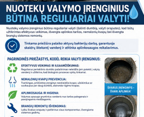 Nuotekų i&scaron;vežimas - Nuotekų i&scaron;vežimas, Valymo Įrenginių Aptarnavimas - 2