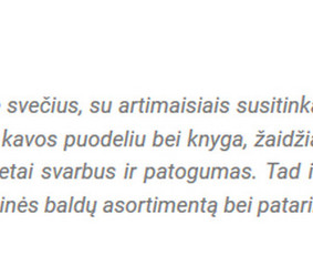 Turinys jūsų svetainei, straipsniai, Redagavimas / Irma Norkūnienė / Darbų pavyzdys ID 978847